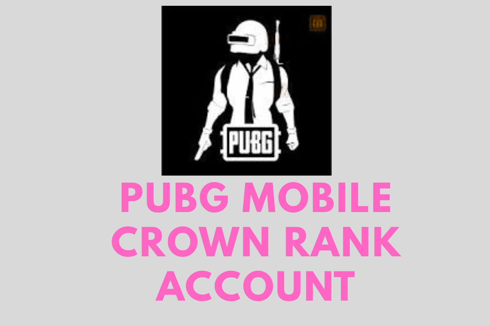 PUBG Mobile Crown Rank Account for Sale | Europe Server | Twitter Login | Full Access
