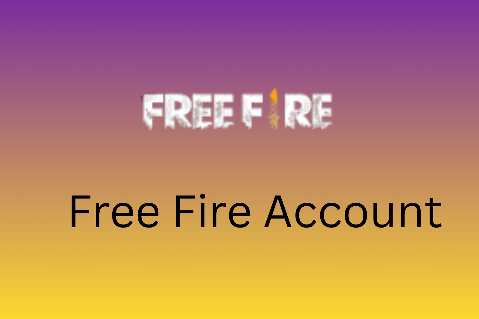 Buy Free Fire Account | Full Access Mail Login | Instant Delivery | PE2P