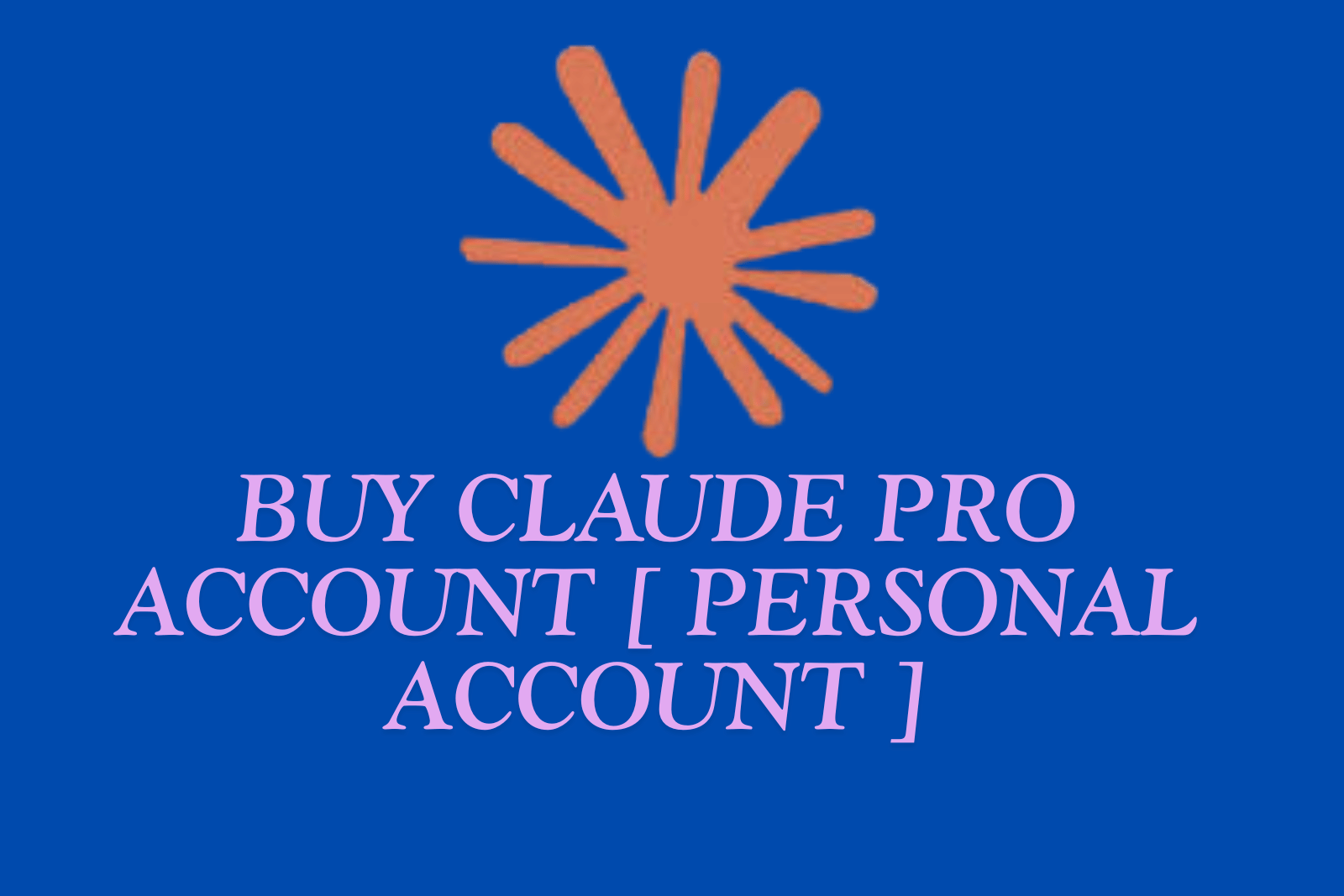 Buy Claude Pro Account | Personal 1 Month Access | New Email Included |
