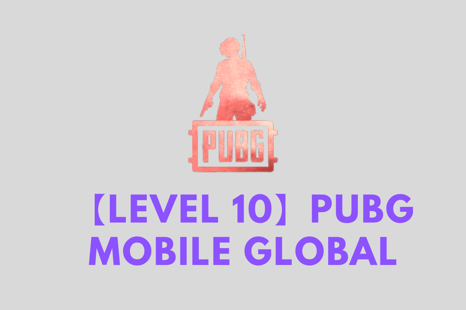 PUBG Mobile Global Level 10 Account for Sale | Name Changeable | Server Changeable | Full Access