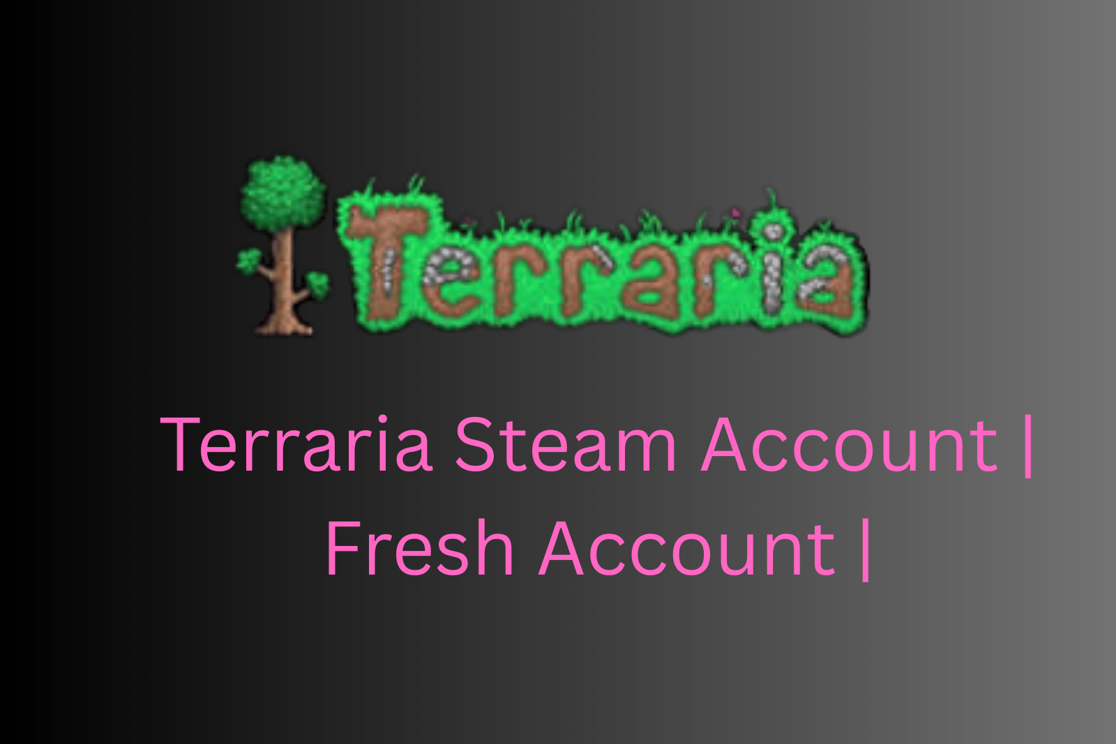Terraria Steam Account | 0 Hours | Full Access | Original Mailbox
