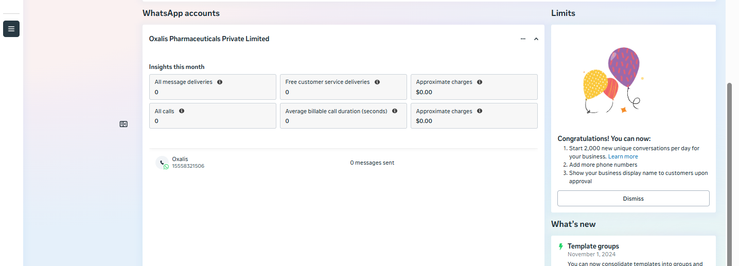 Buy WhatsApp Business API limit 2000 With FB Verified BM Slide 2