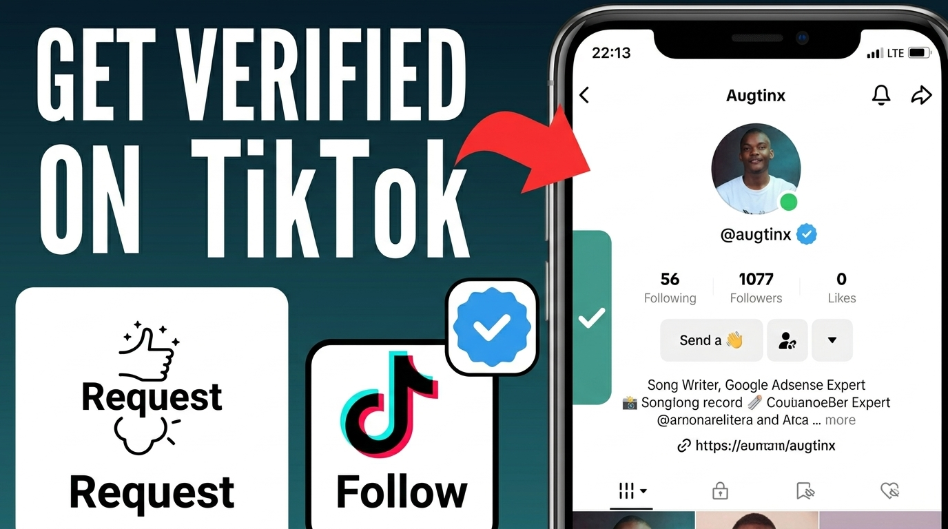 TikTok Verified Profiles for Business Blue Badge