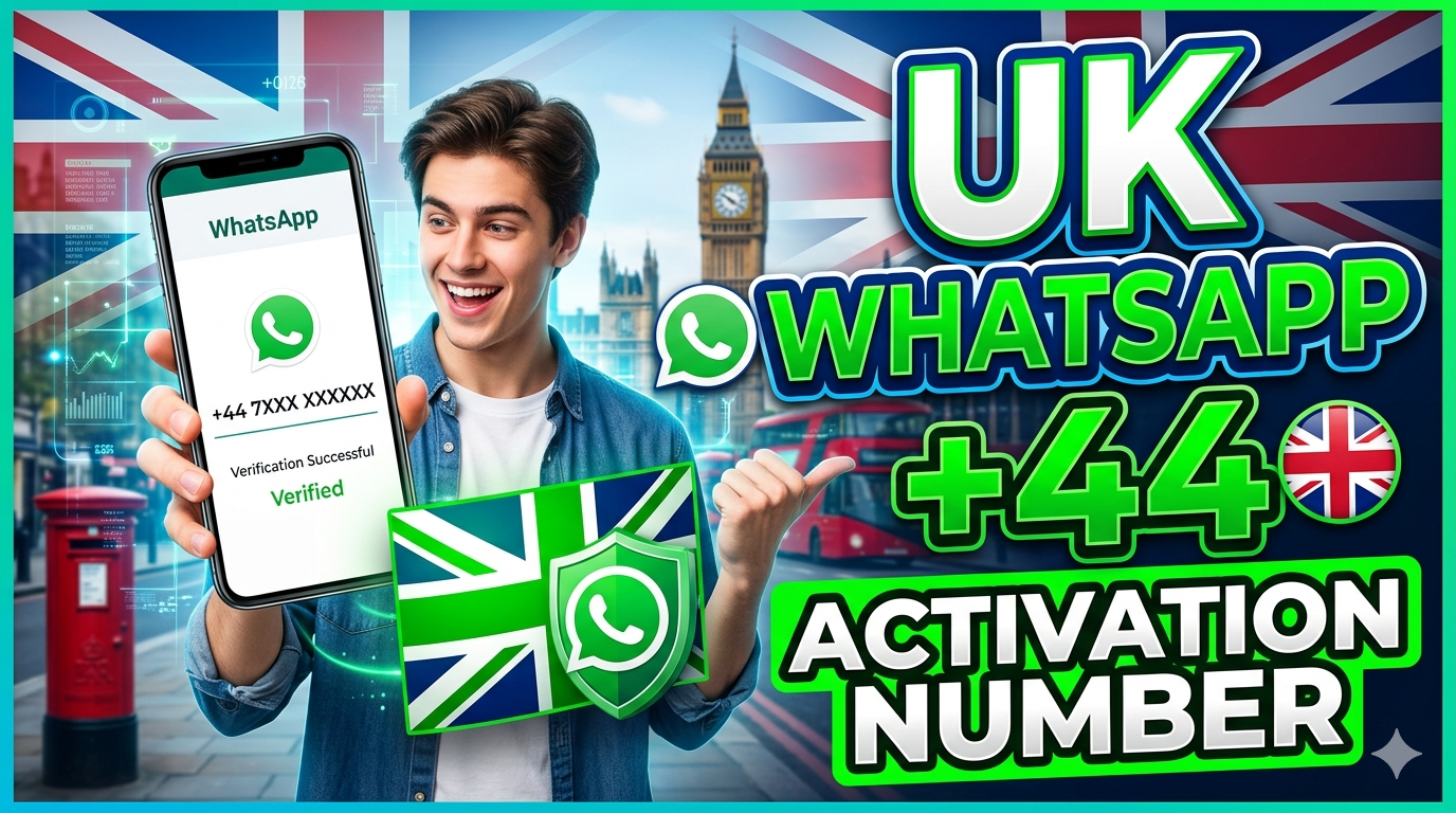 UK WhatsApp Activation Number – Instant Delivery – META AI Supported