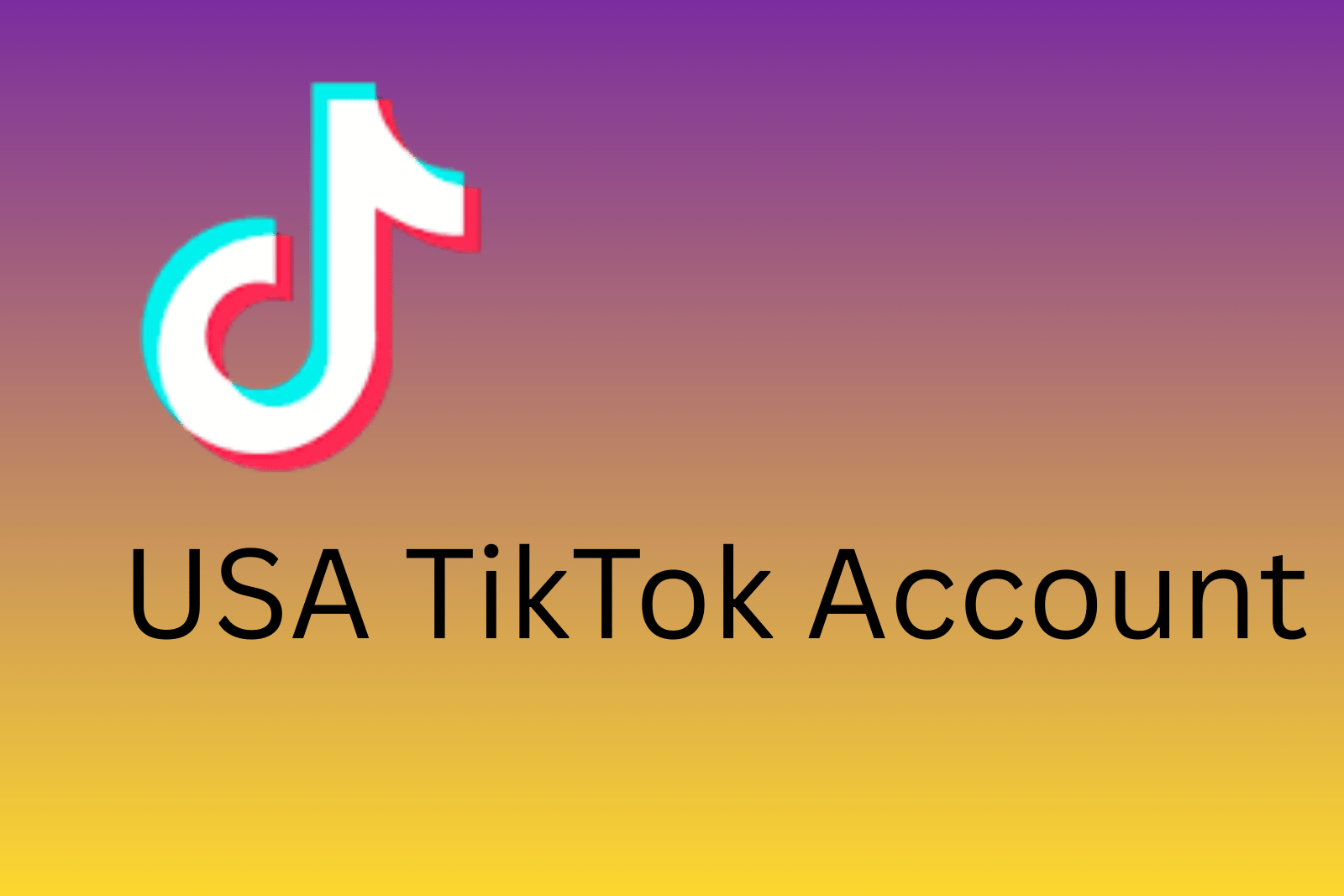 USA TikTok Account | Email Verified | Email Included | Full Access | Fast Delivery