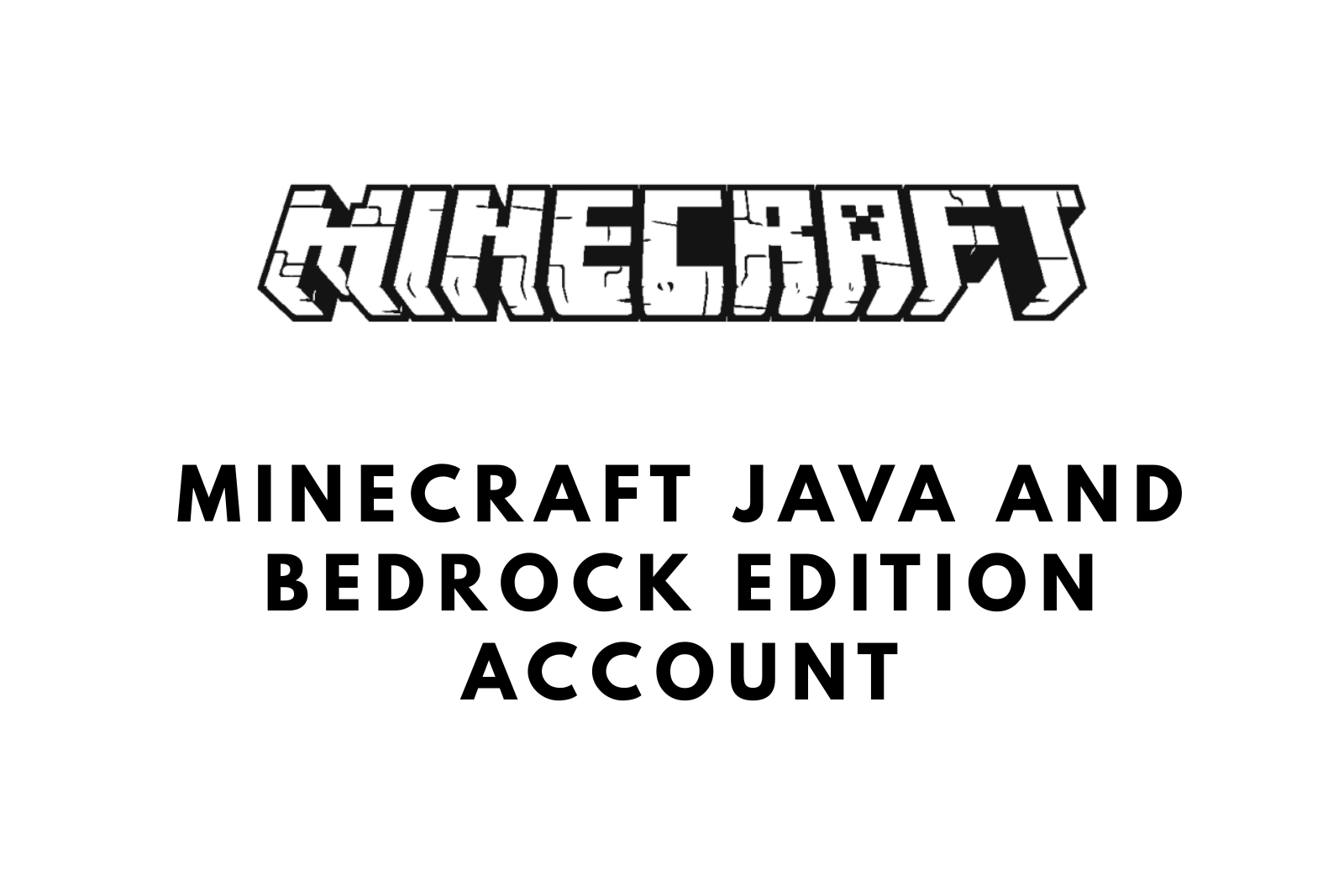 Minecraft Java and Bedrock Edition Account | Full Access | PC Windows 10 | Fast Delivery
