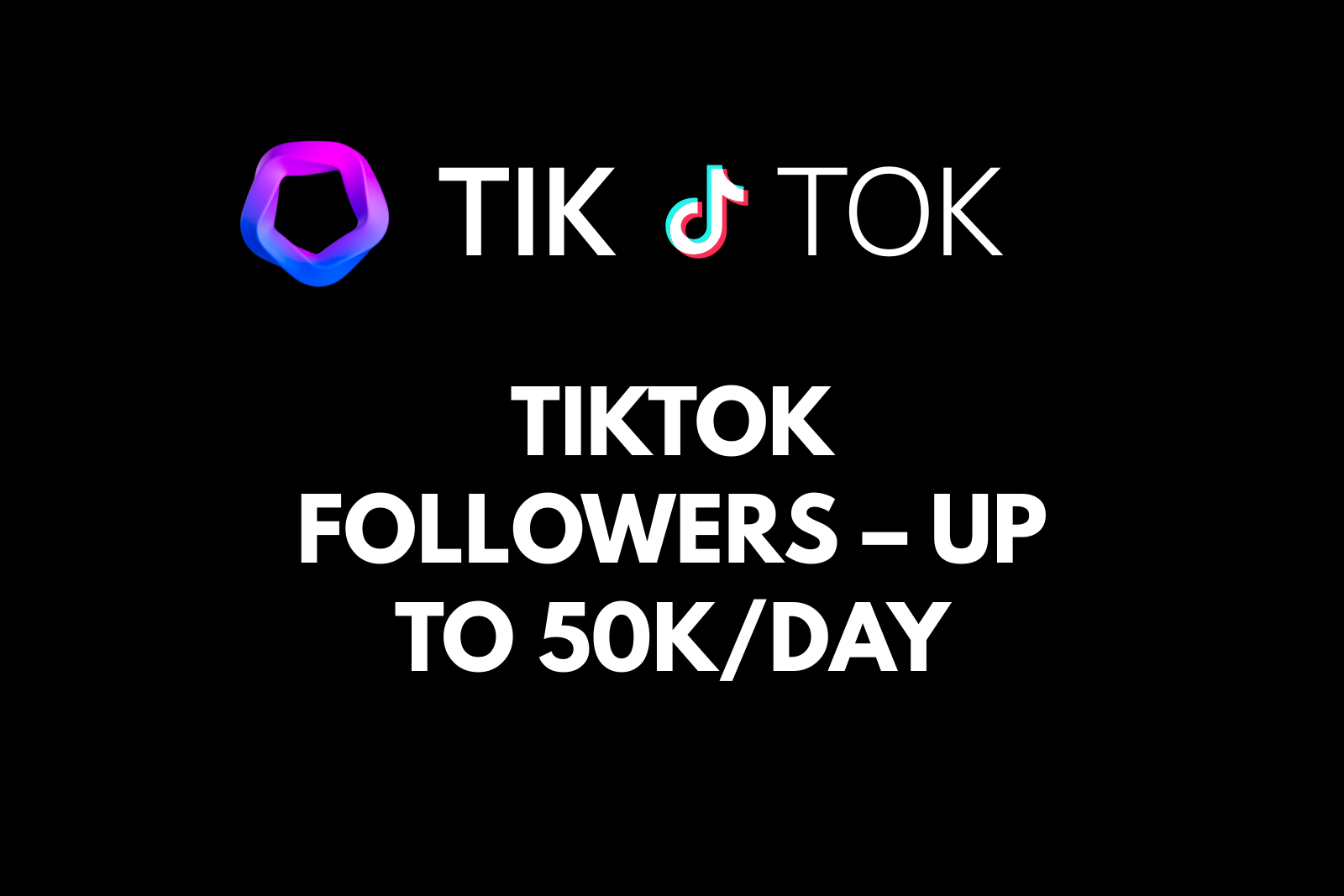 TikTok Followers – Worldwide | Up to 50K/Day | Instant Start | 30-Day Refill Slide 1