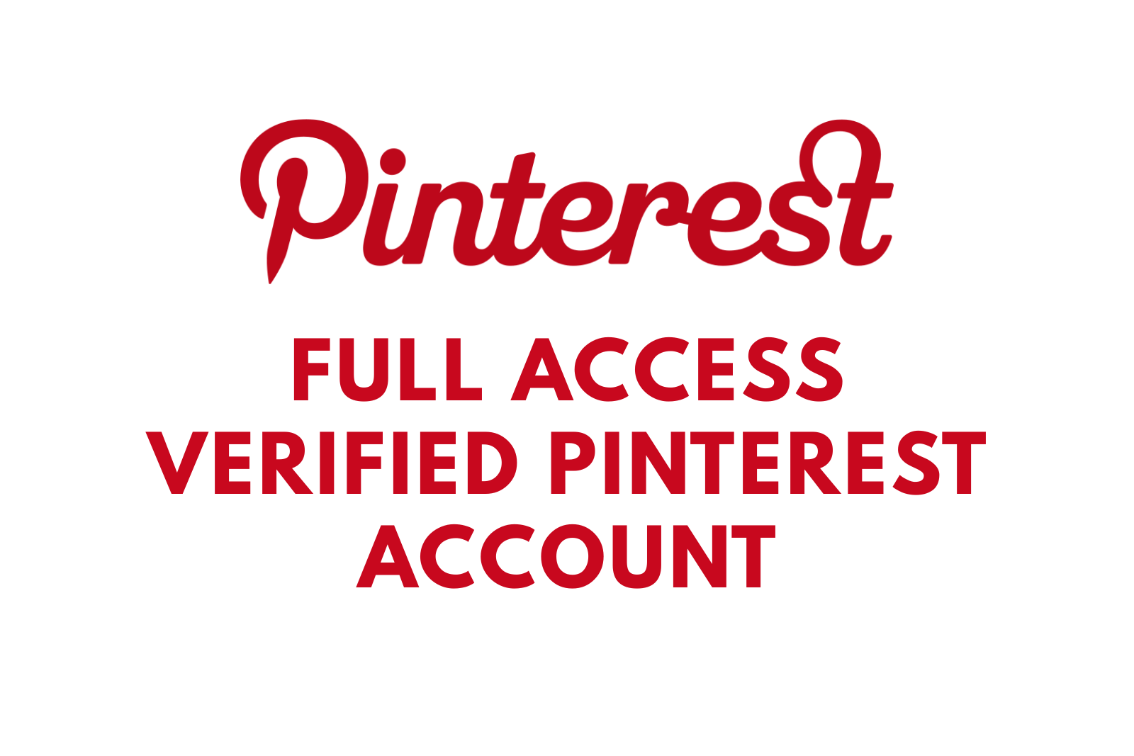 Buy Aged Pinterest Account – Full Access Verified Pinterest Account with Email Included Slide 1