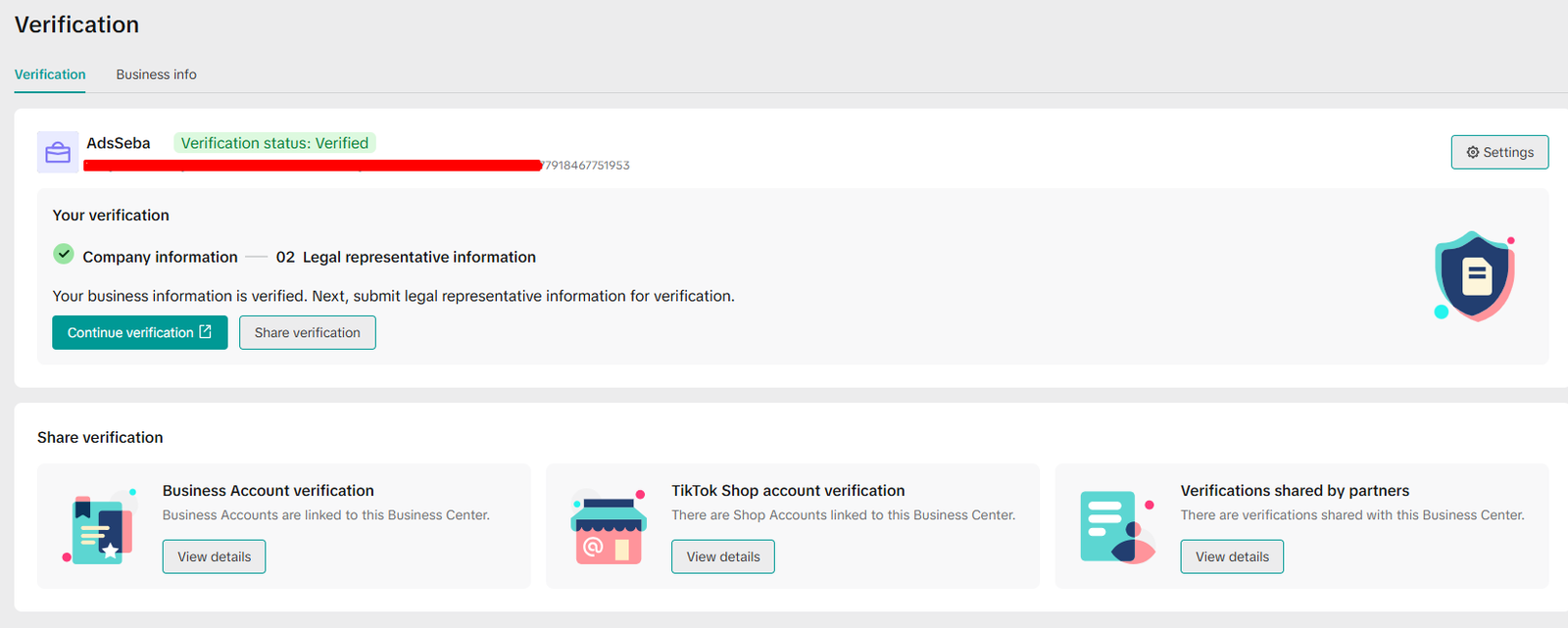 USA / UK / BD Business Center Verified TikTok Ads Account Slide 1