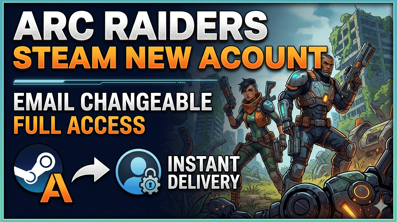ARC Raiders Steam New Account - Email Changeable -  Full Access