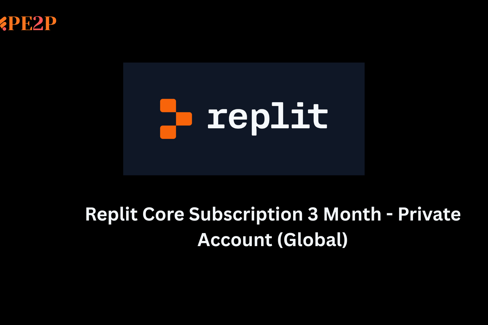 Replit Core Subscription 3 Month - Private Account (Global)